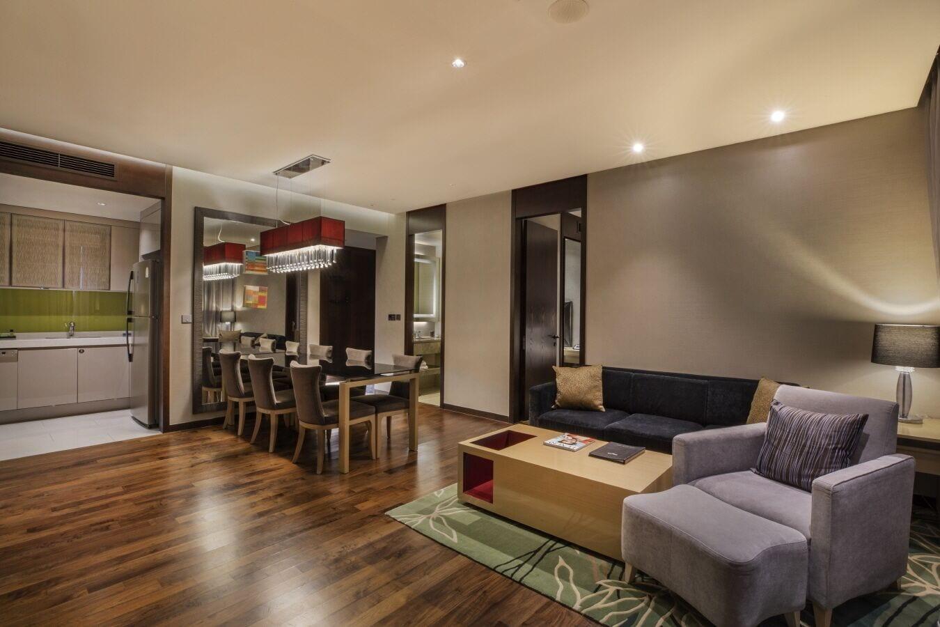 Oakwood Premier Incheon Aparthotel Exterior photo