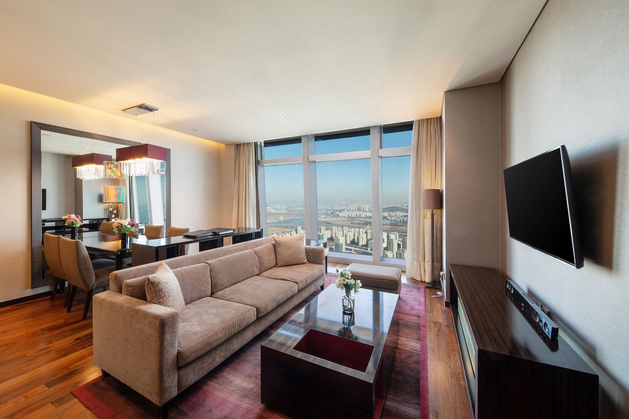 Oakwood Premier Incheon Aparthotel Exterior photo