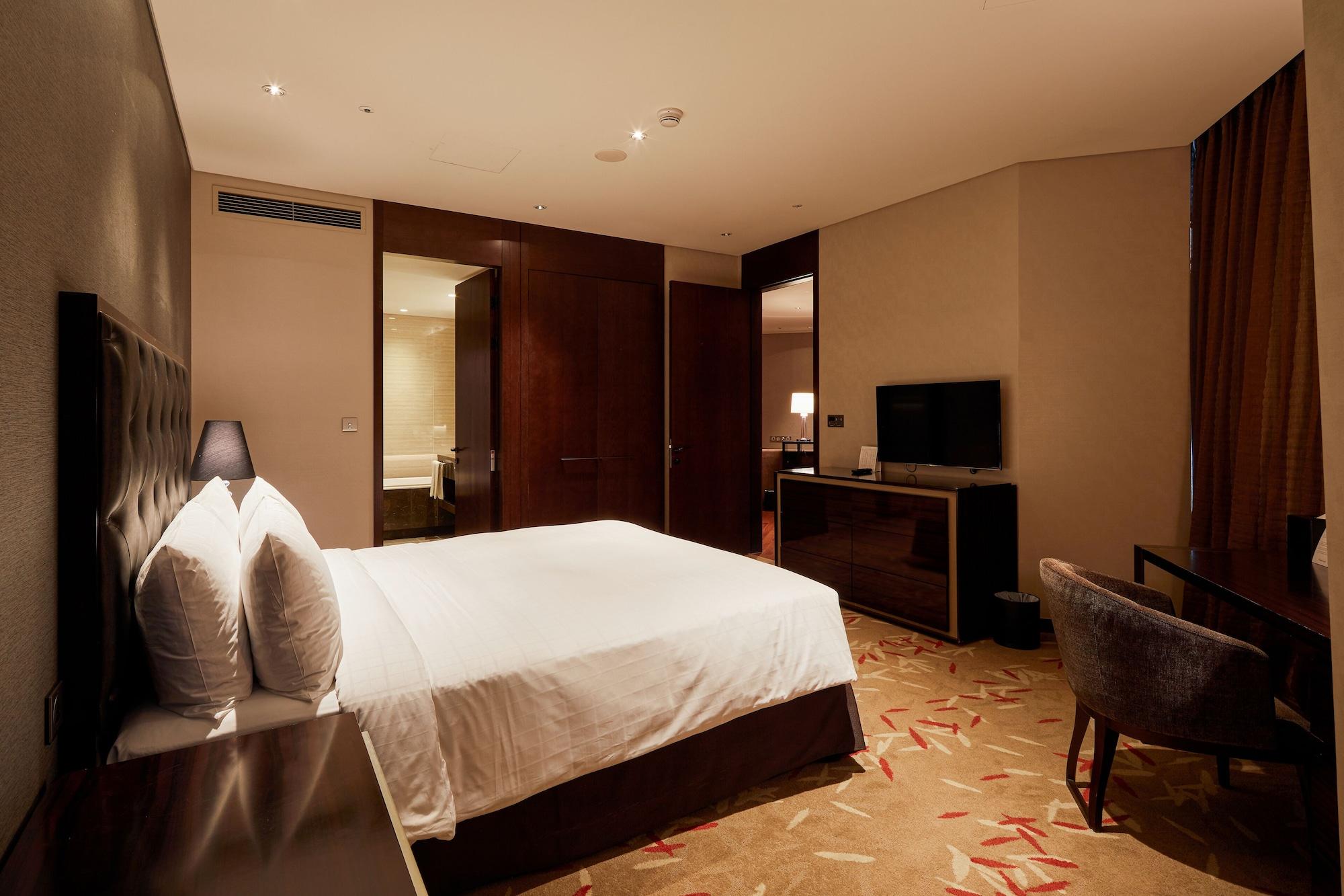 Oakwood Premier Incheon Aparthotel Exterior photo